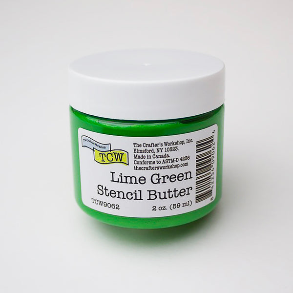 Stencil Butter - Lime Green 2oz.