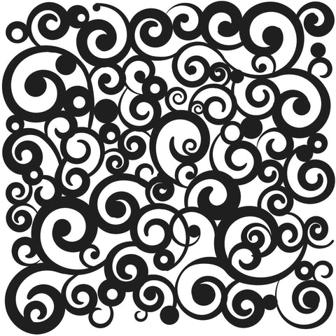 TCW156 Cosmic Swirl Stencil