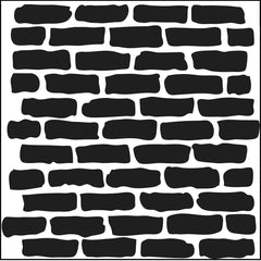 TCW191 Bricks Stencil