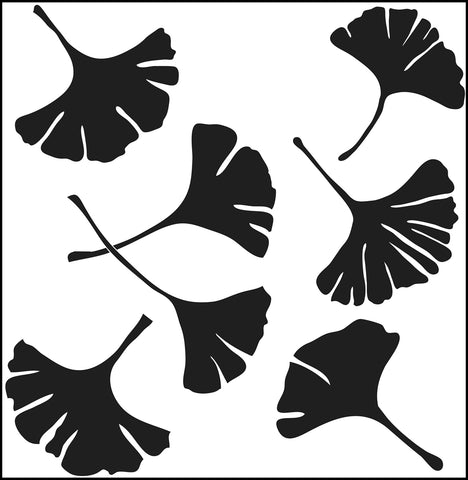 TCW192 Ginkgo Stencil