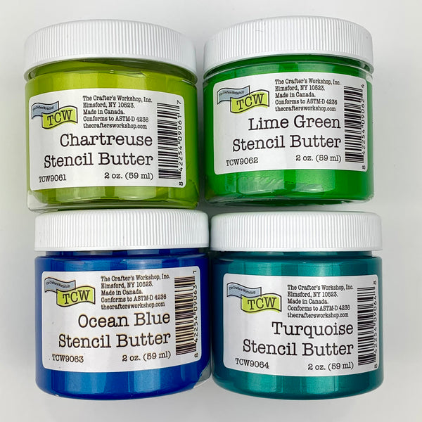 TCW9074 Stencil Butter 4 Pack- Caribbean