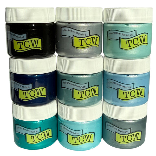 TCW9189 Oceanscape Stencil Butter mini 9-Pack