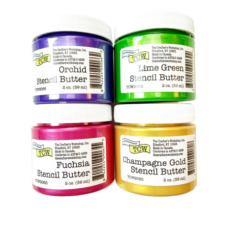 TCW9204 Stencil Butter 4 Pack- Masquerade