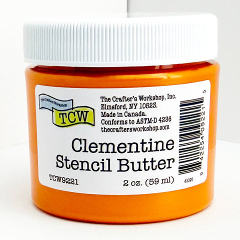 Stencil Butter - TCW9221 Clementine 2oz.
